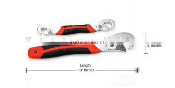 2016 Hotsale 2 Piece universal adjustable spanner wrench