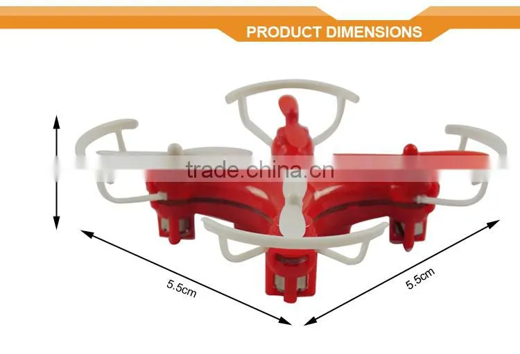 2.4g 4ch rc skywalker quad copter dron with camera