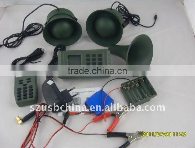 Bird hunting mp3 with timer and remote control