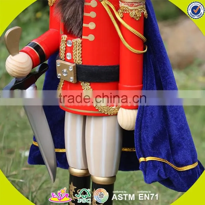 2017 New design wooden nutcracker suite Christmas decoration wooden nutcracker suite best wooden nutcracker suite W02A250