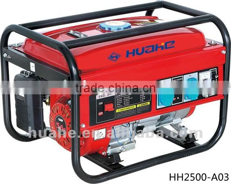2kw ac single phase gasoline generator 5.5hp