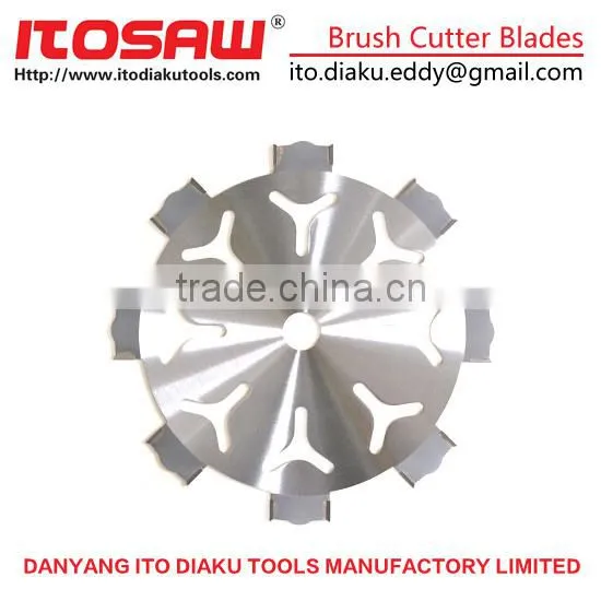 brush cutter blade normally grass saw blade, grass trimmer blade
