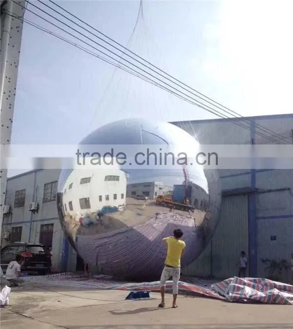 Hot sale stage decoration ball inflatable disco mirror ball inflatable mirror ball for sale