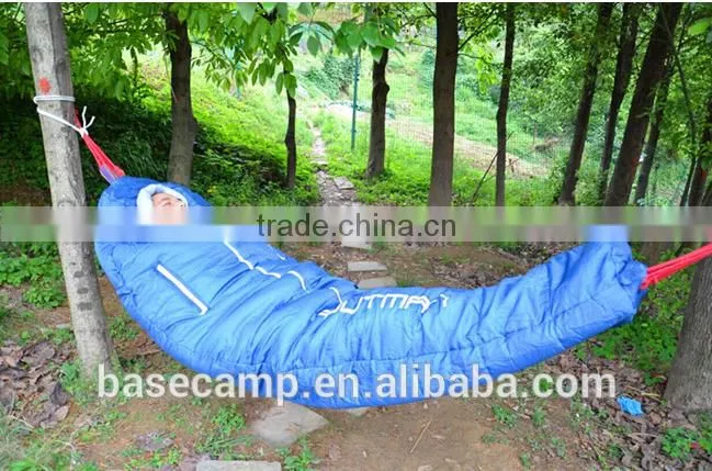 High Quality Cotton Filling Hammock Sleeping Bag for Camping