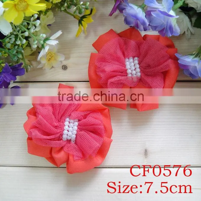 CF 0729 Teenage mini cheap boutique sequin wholesale hair bows
