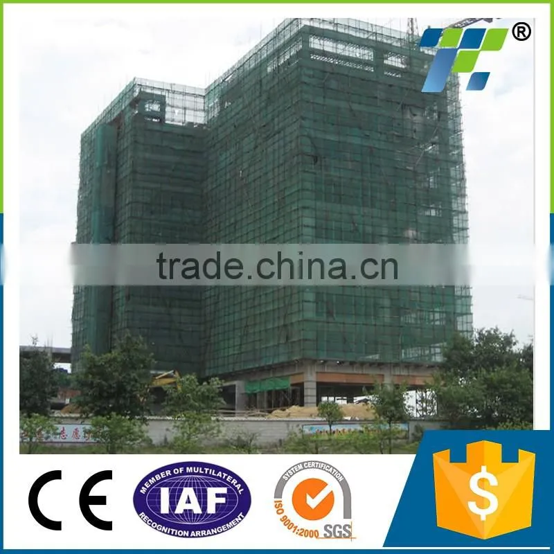 Hot sale 100% virgin new HDPE round wire building scaffold safety net