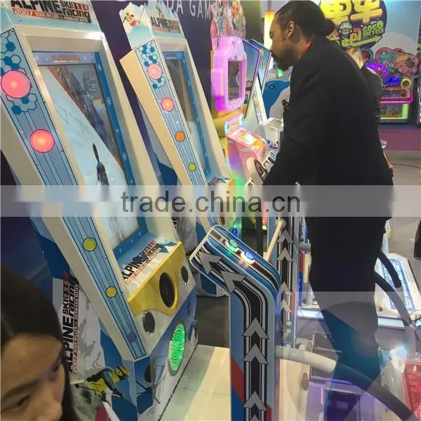 dianfu amusement simulator skating tickets redemption game machine for sale