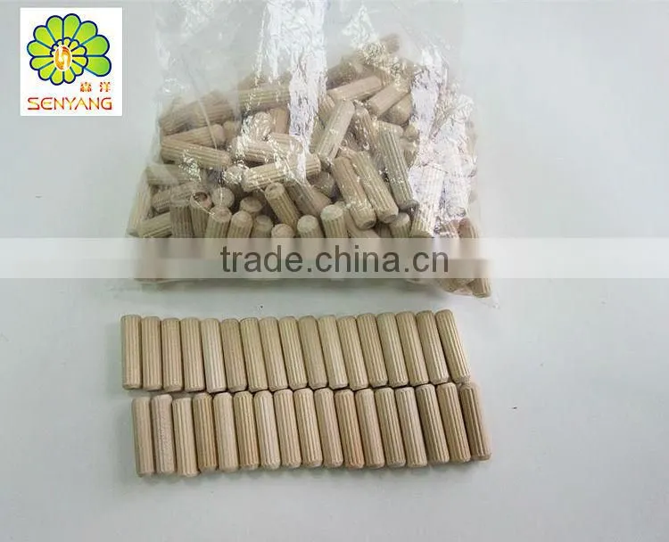 knurled furniture wooden decorative dowel nut