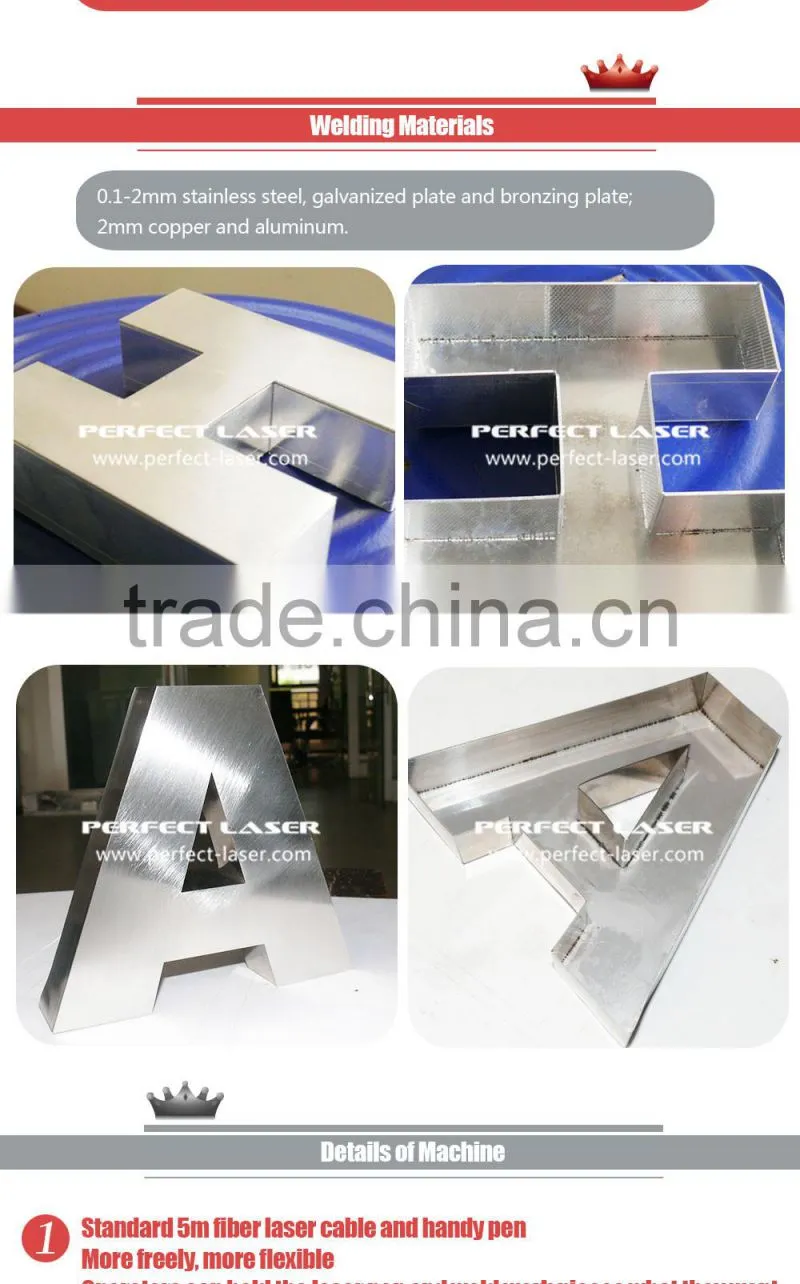 Perfect Laser PE-W450II 450w Fiber Stainless Steel Laser Welding Machine