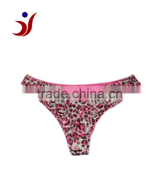 High quality latest girls thong with micro