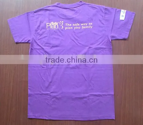 Short sleeve t shirt for men,with logo printing design,OEM service cotton t shirt sale