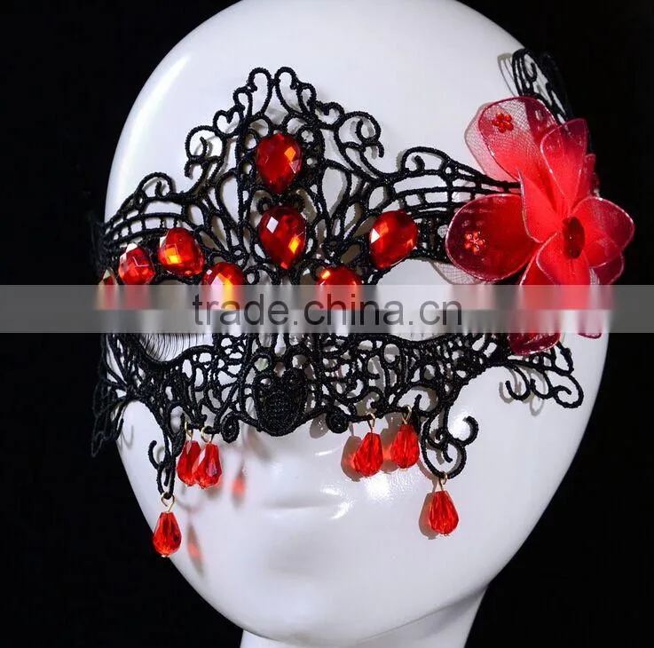 Queen crown hair accessories of Vampire,women tiara dance veil for bar &party