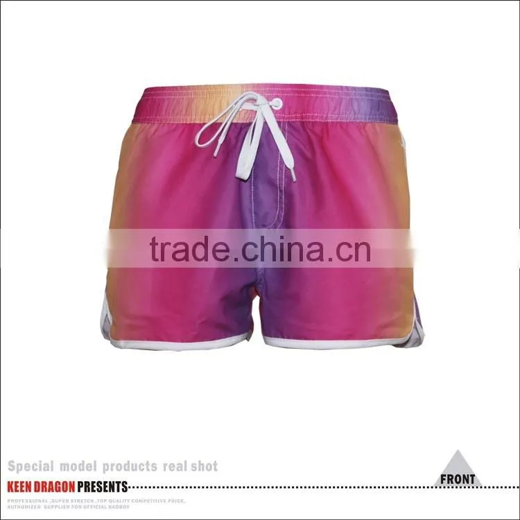 Wholesale 4 Way Stretch Professional Design Embroidered Womens Boy Shorts