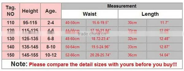 Fashion Cute Lovely kid girl Princess mini Skirt