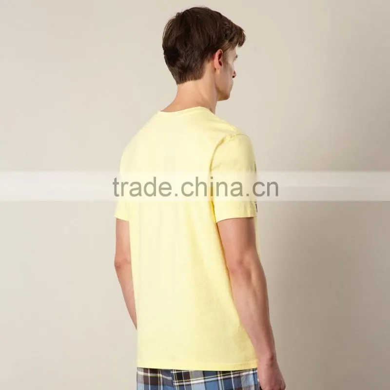 Yellow windsurf print pyjama set