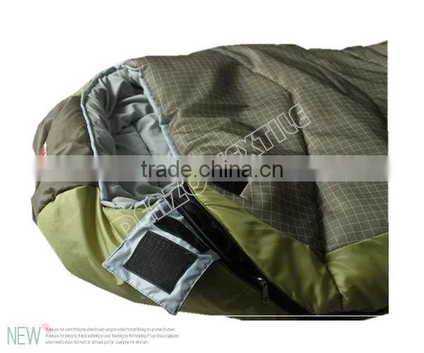 Mummy design sleeping bag