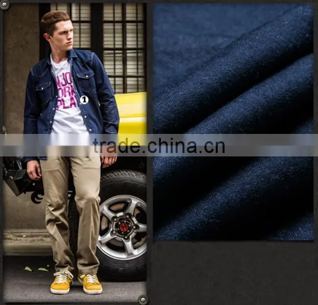 2016 Newest style men fit washed denim casual shirt