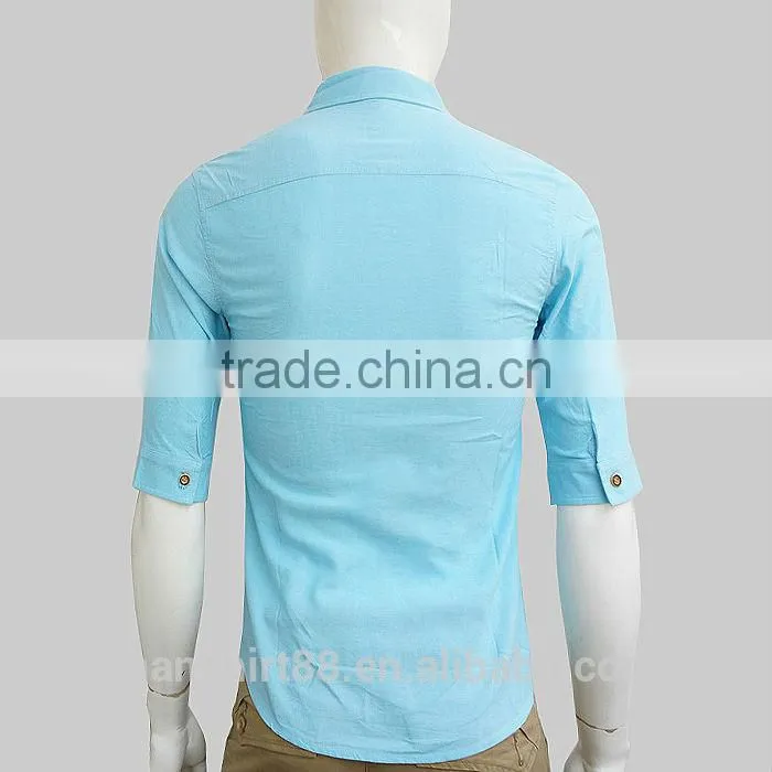 breathable elegant washed spring light oxford shirt