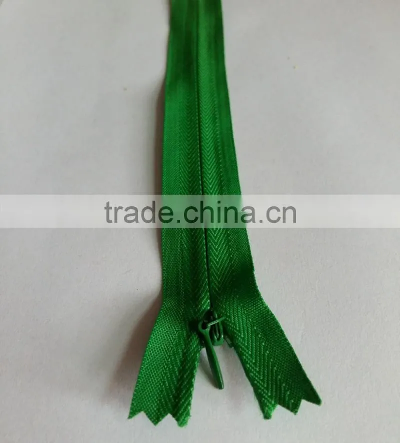 High Quality 3# invisible nylon zipper Nylon zipper long chain
