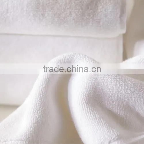 Wholesale Hotel 100% Cotton White Bath Towel Set