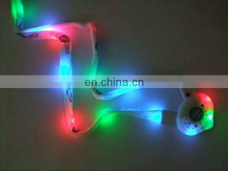 LED Christmas flashing pendant lanyard