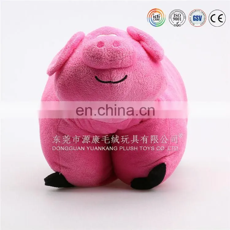 case decorative bear emoji plush pillow