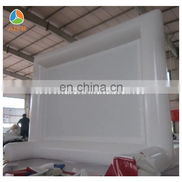 new style white inflatable movie screen, inflatable screen