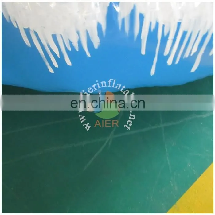 Hot sale 3m Diameter Christmas Blue Inflatable Snow Ball
