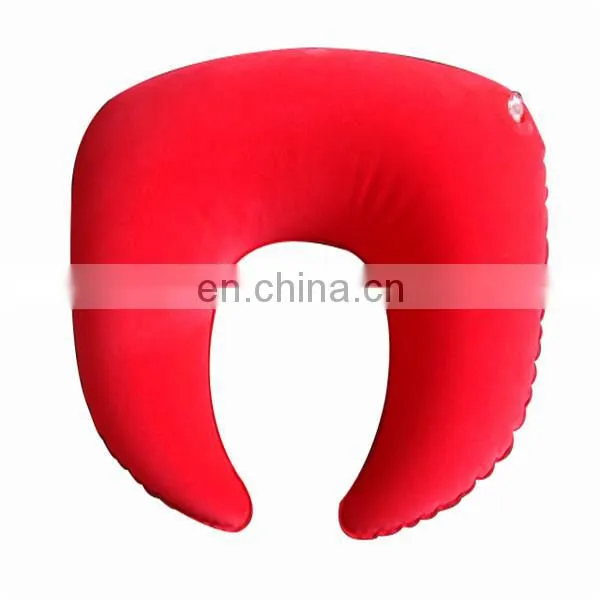 Inflatable Travel Pillow with Cloth Cover