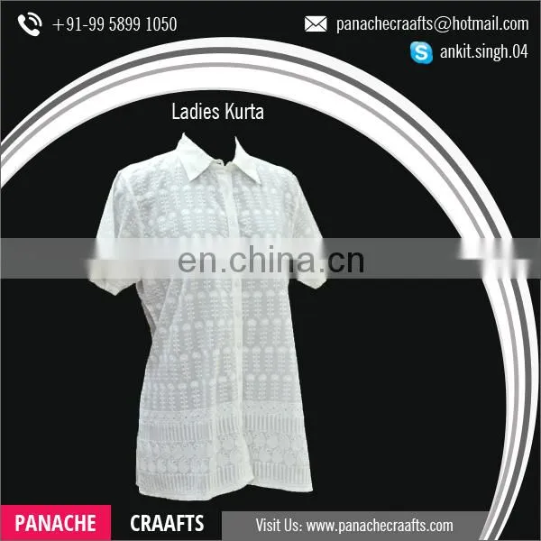 Exclusive Indian Ethnic Pure Cotton Designer Casual Wear Kurti