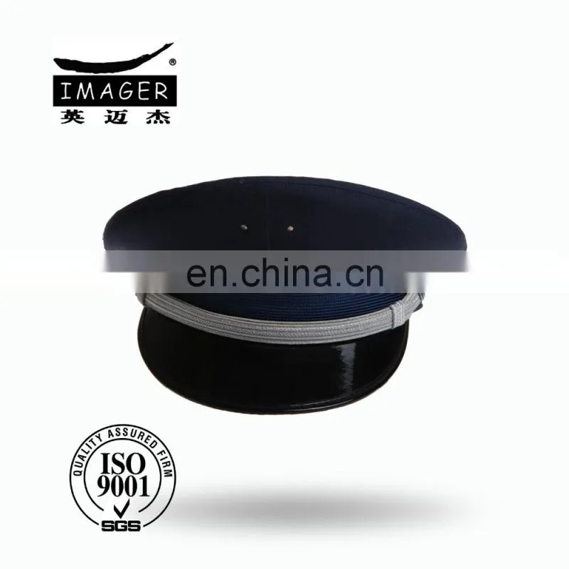 Customized Air Defence Forces Senior Chief Cap with Embroidery for Militray Officers