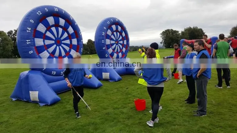 Famous outdoor giant soccer golf dart inflatable darts