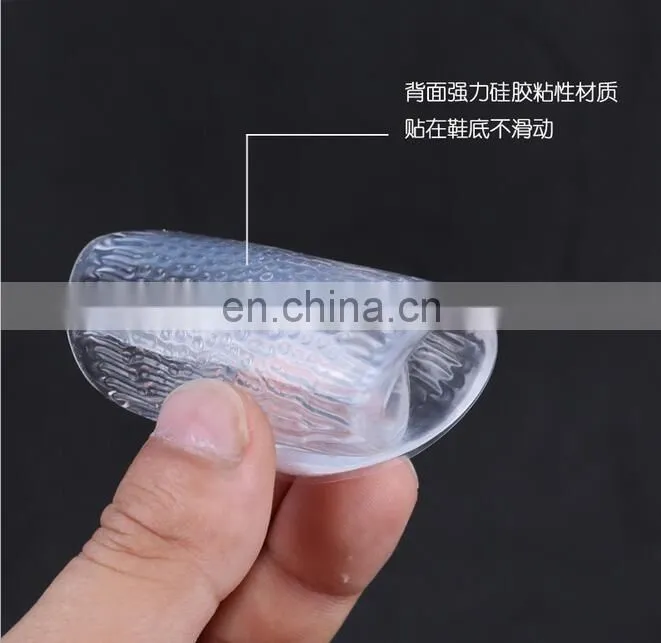 Premium Ball of Foot Cushion . Self-adhesive Soft Silicone Gel Pads Reduce Foot Pain.#DYJ-01