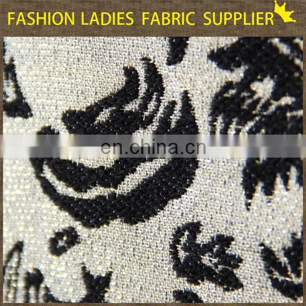 2015 new style CC-L6212 fashion 100% poly polyester dobby solid fabric for girls
