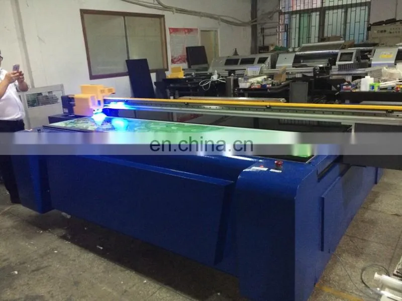 3d emboss high quality double head uv glass printing machine for sale
