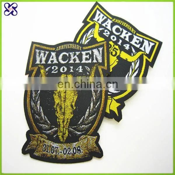 2015 customized fabric logo patch