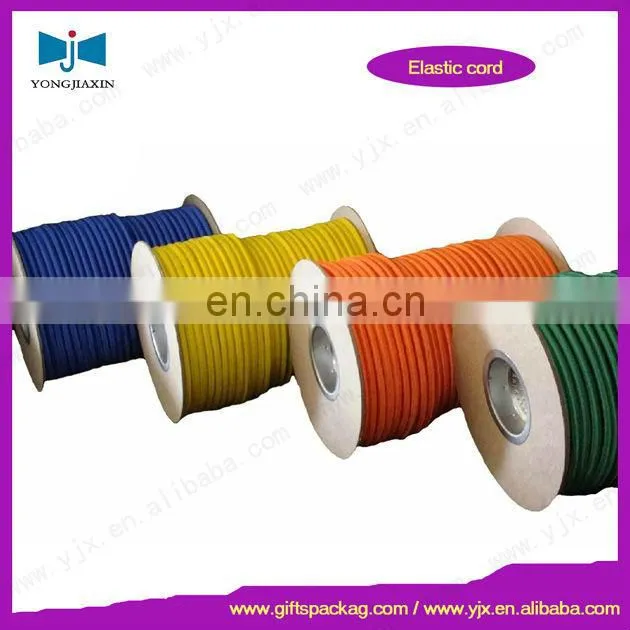 elastic cord lanyard gold elastic rope