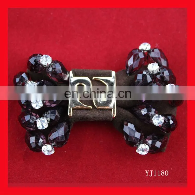 rhinestone and acrylic stone shoe accessories