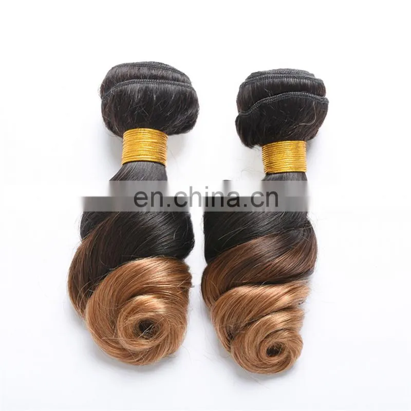 Remy human hair extension raw brazilian hair