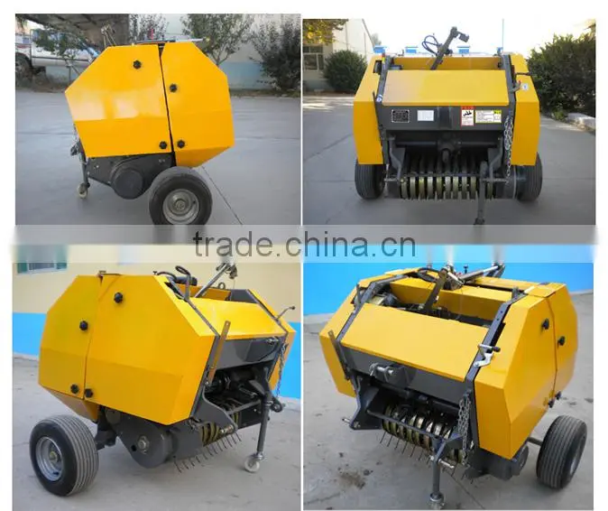 China export high speed Internal combustion new desigh red color mini tractor
