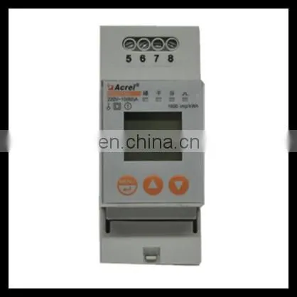 Single Phase Prepaid Din Rail multi-function Energy Meter
