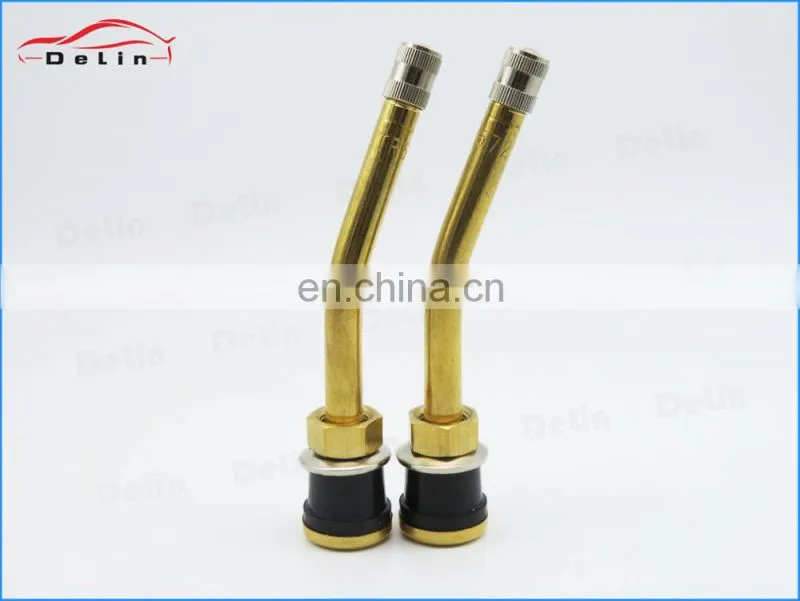 DeLin Degree Bend TR572 tubeless valve truck AND BUS tire valves
