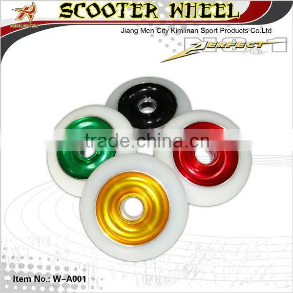 stunt scooter pu wheel,metal core pu wheel 100mm 110mm