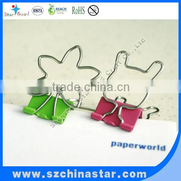 China manufacturer promotional metal binder clip