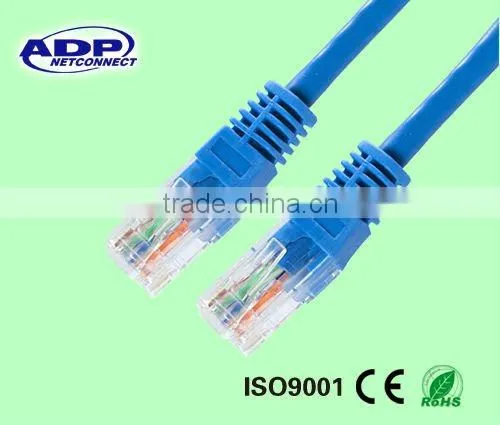 UTP FTP Cat6 Lan Cable Patch Cords(new material of PE and PVC)