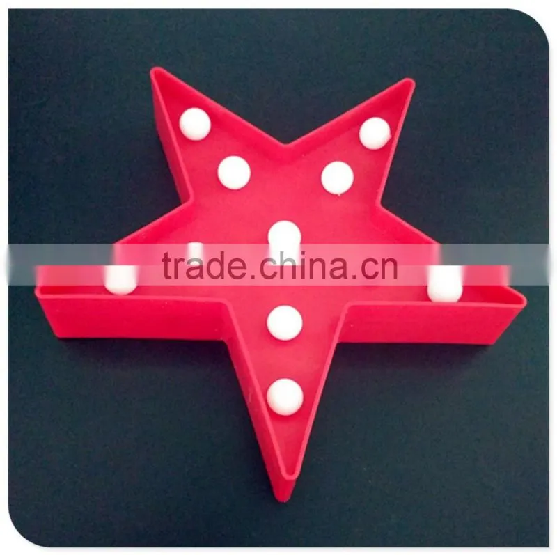 warm white led motif big star christmas light decoration light