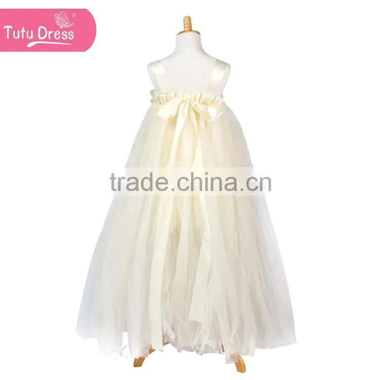 2016 beautiful handmade dresses for girls fashion girls puffy dresses for kids