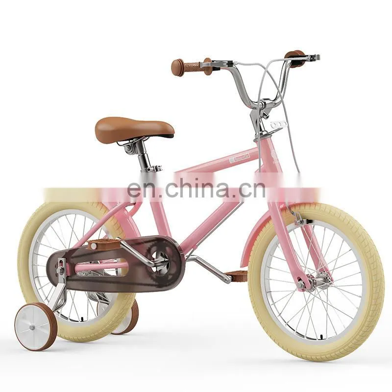 14 16 18 Inch Children Bike Kids Bicycle with Support Training Wheels for Boy Girl Princess Style Cycling Learning Tool Toys