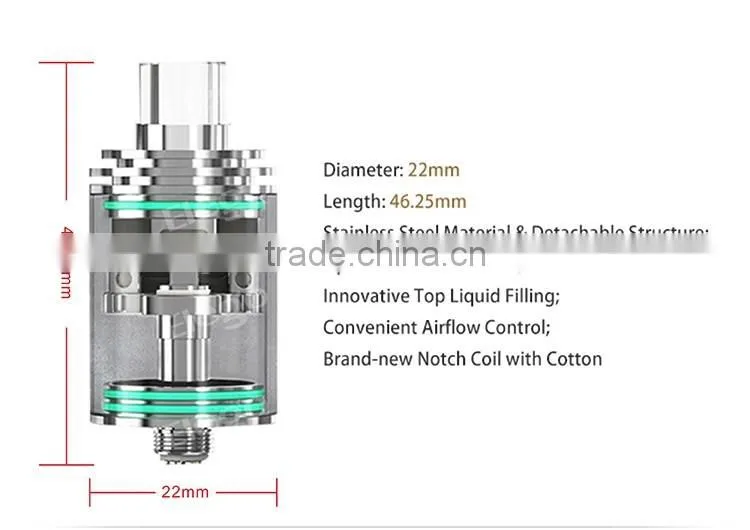 Fast Shipping Authentic Wismec RTA Theorem Tank Wholesale