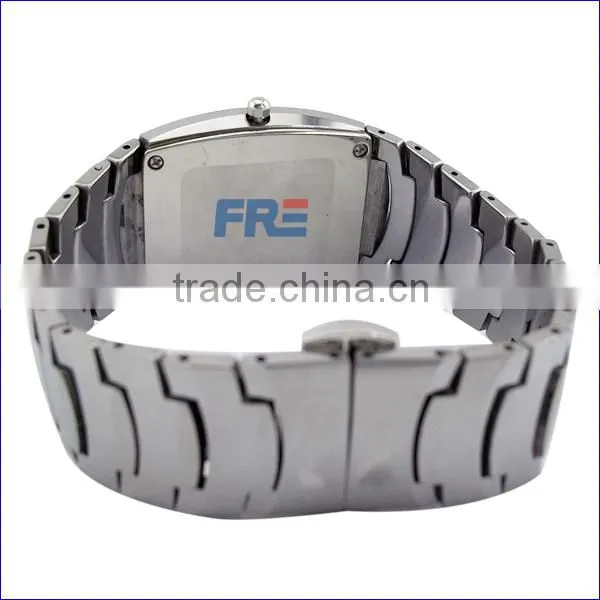 fashionable stainless steel watch for man